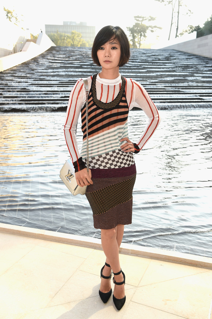 Louis Vuitton : Outside Arrivals - Paris Fashion Week Womenswear Spring/Summer 2015
