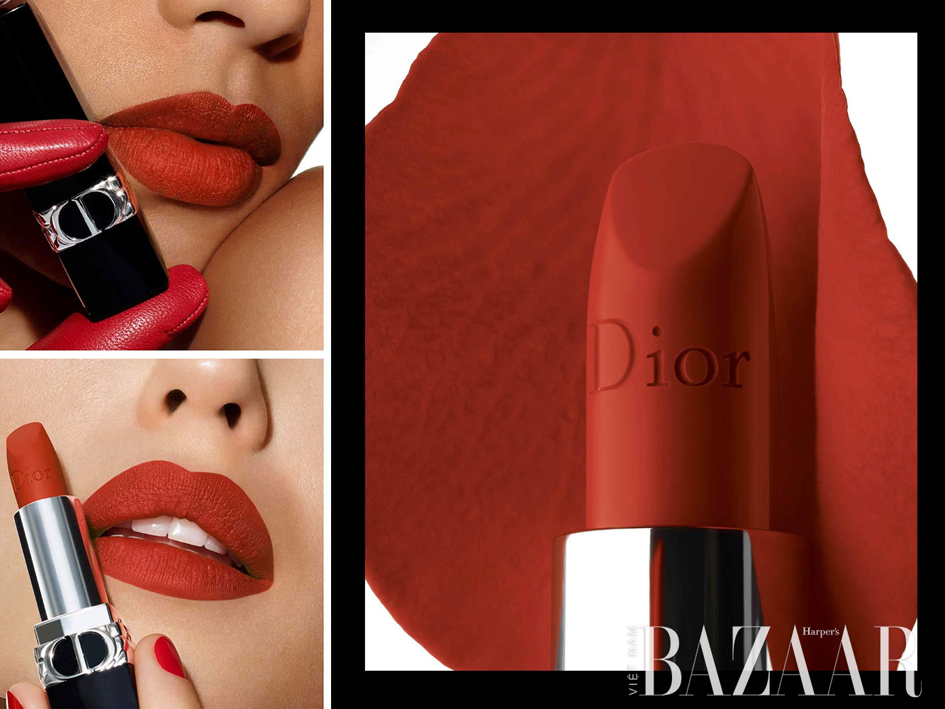 Son môi Dior màu nào đẹp? 9 màu son lì Rouge Dior Matte bán chạy nhất