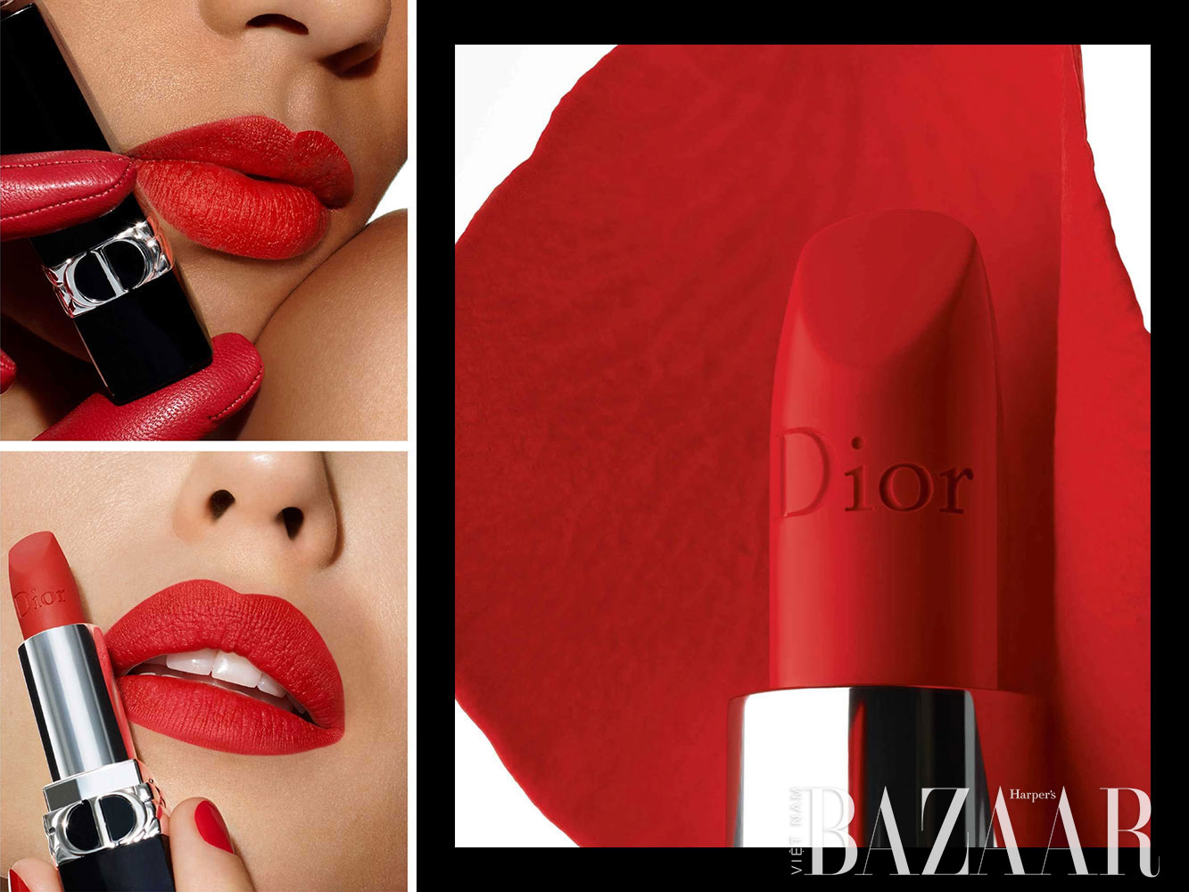 Son môi Dior màu nào đẹp? 9 màu son lì Rouge Dior Matte bán chạy nhất