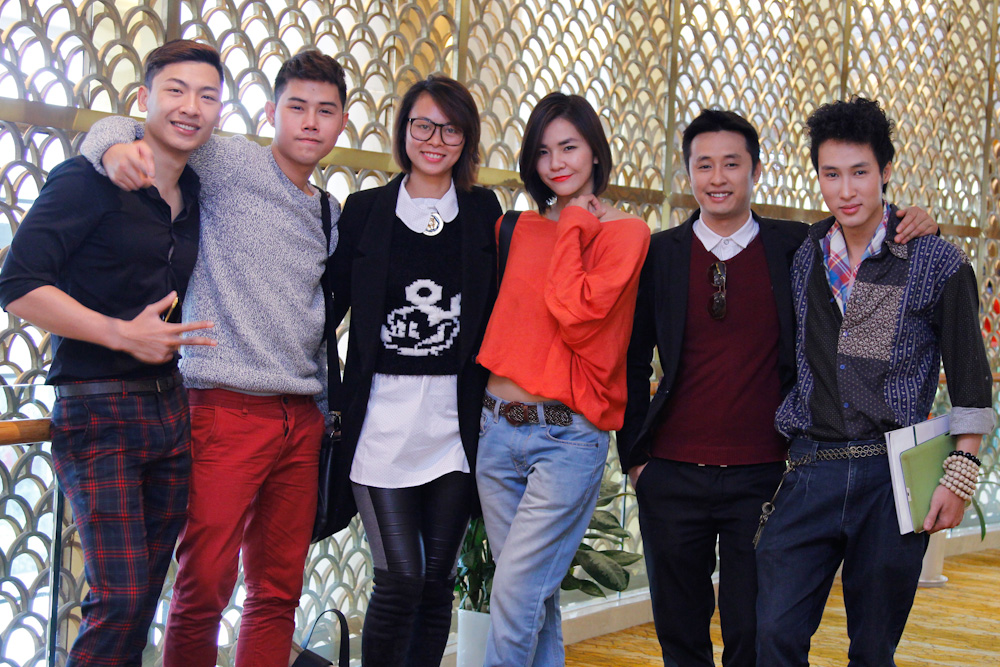 Những Nhà Thiết Kế tài năng của Project Runway 2013 và dàn Người Mẫu cá tính của VietNam's Next Top Model 2013 cùng đến ủng hộ chương trình