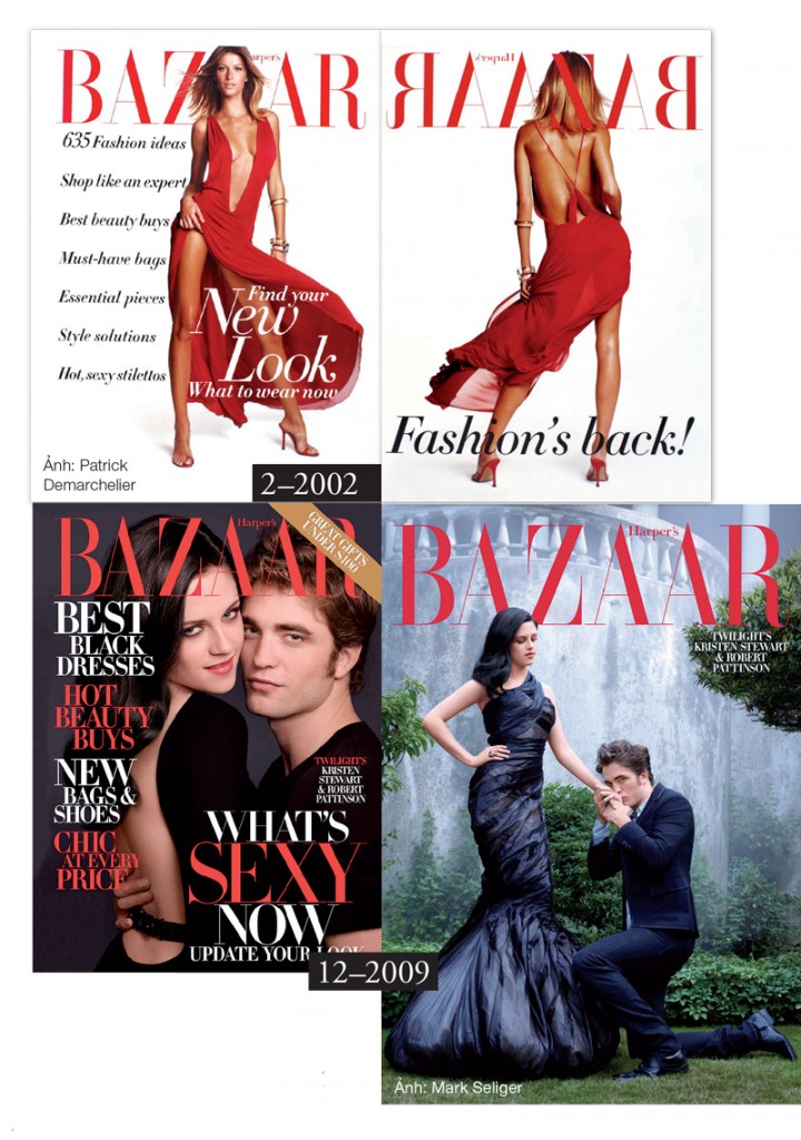  Ý tưởng hai phiên bản bìa – DUAL COVER – là một trong những sáng kiến vĩ đại của tổng biên tập Glenda Bailey cho Bazaar