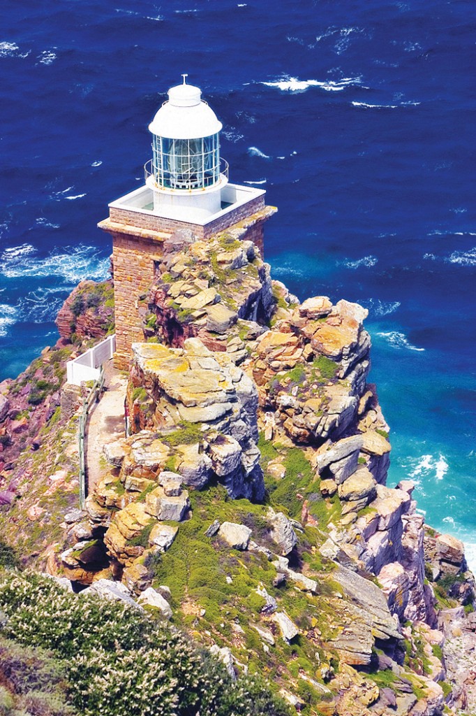 Ngọn hải đăng ở trên mũi Cape Point 