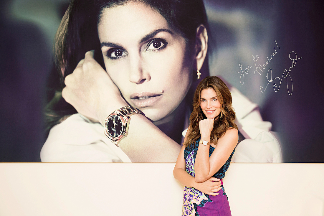 cindy crawford omega