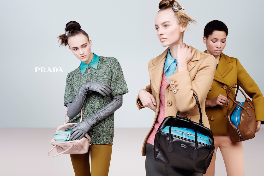 Prada tôn vinh vẻ đẹp nữ tính hiện đại trong chiến dịch quảng cáo mới |  Harper's Bazaar Việt Nam