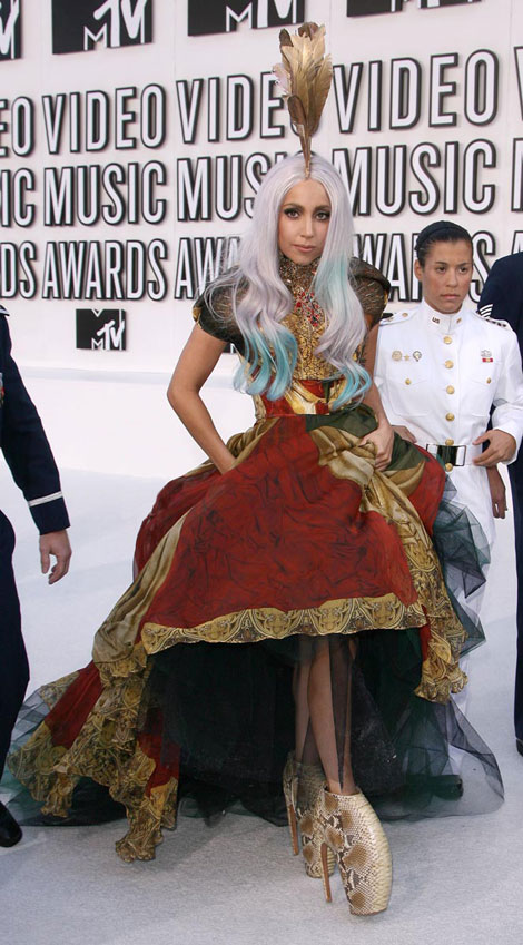 Lady Gaga tại lễ trao giải MTV