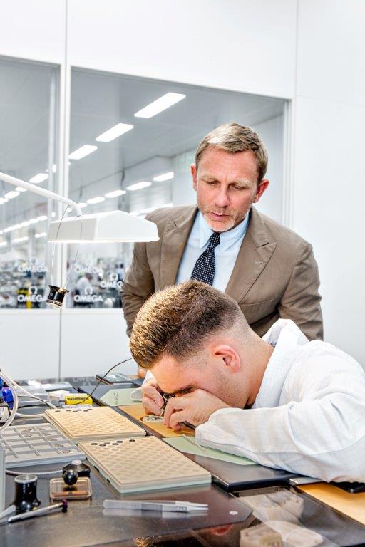 Daniel Craig is seen at the OMEGA Factory Visit in Switzerland_22
