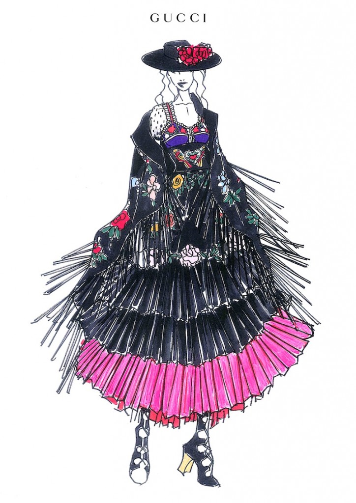 madonna-gucci-design-tour-costume