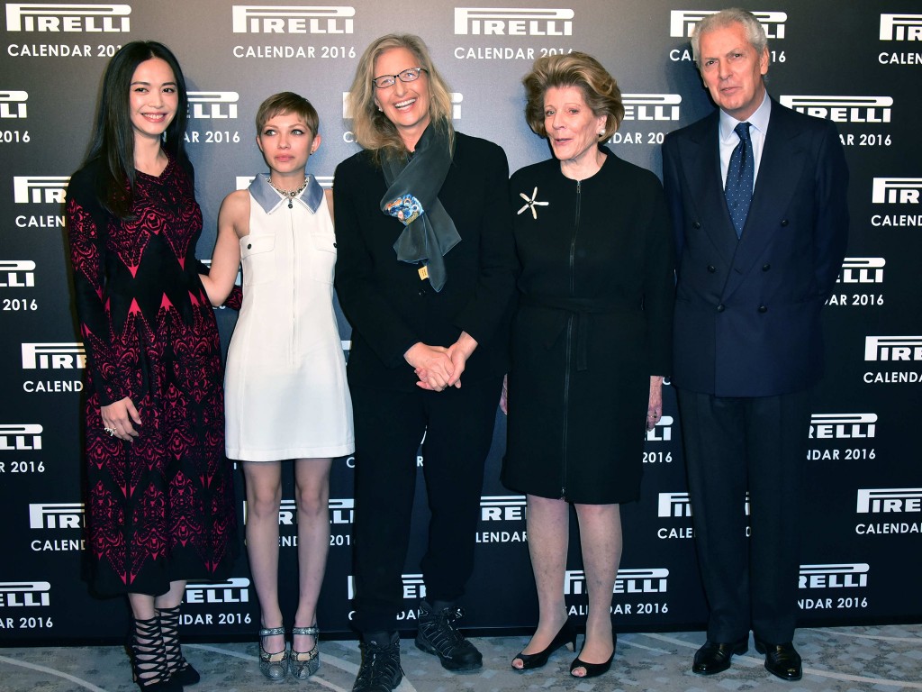 Pirelli Calendar launch at the Grosvenor House, London, Britain - 30 Nov 2015