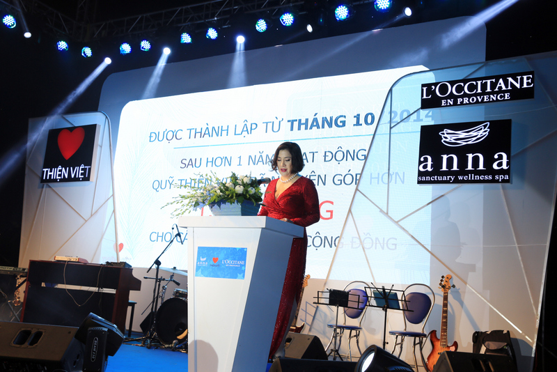 Bà Lê Hoài Anh phát biểu tại chương trình