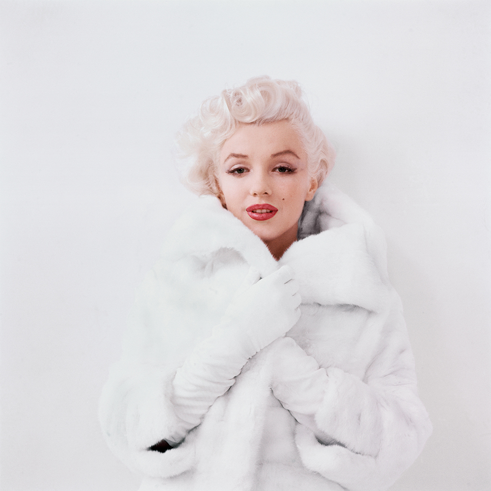 Winsome in White Fur, NY, 1955 © Milton H Greene / Archive Images 