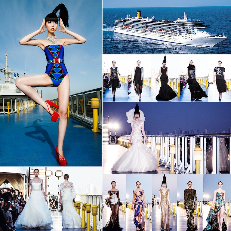 J Winter Fashion Show on Costa Atlantica by Jessica Minh Anh