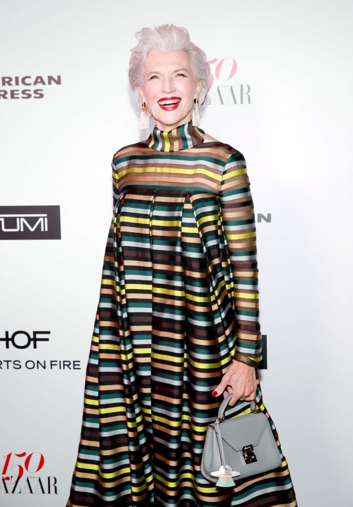 WEST HOLLYWOOD, CA - JANUARY 27: Maye Musk attends Harper's BAZAAR celebration of the 150 Most Fashionable Women presented by TUMI in partnership with American Express, La Perla, and Hearts On Fire at Sunset Tower Hotel on January 27, 2017 in West Hollywood, California. (Photo by Rachel Murray/Getty Images for Harper's Bazaar)