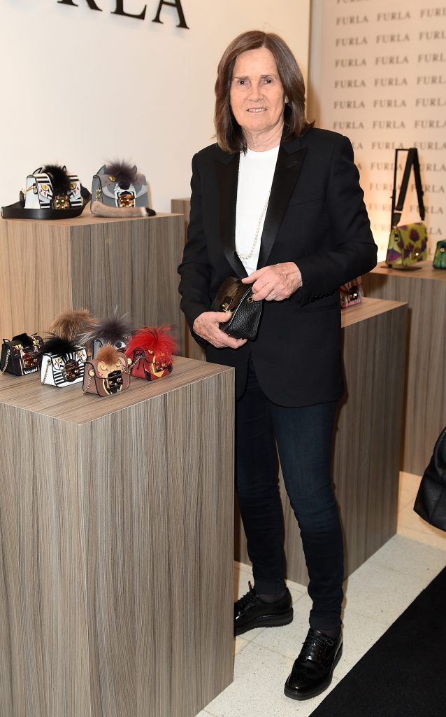 LONDON, ENGLAND - FEBRUARY 01:  Giovanna Furlanetto ( President of Furla) attends private dinner to celebrate Furla's Brompton Road Flagship at The Serpentine Gallery on February 1, 2017 in London, England.   Pic credit: Dave Benett