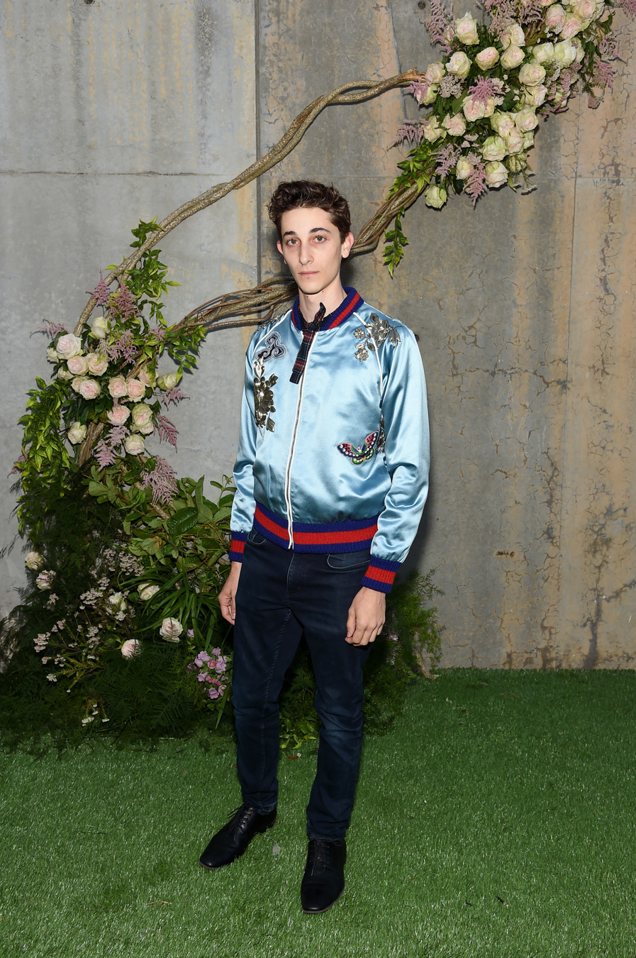 NEW YORK, NY - MAY 02: Jonah Reider attends the Gucci Bloom Fragrance Launch at MoMA PS.1 on May 2, 2017 in New York City. (Photo by Jamie McCarthy/Getty Images for Gucci)