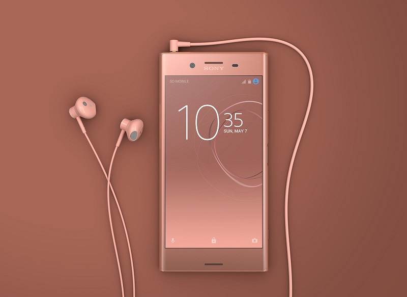 Xperia XZ Premium màu Bronze Pink (Hồng Quý Phái)