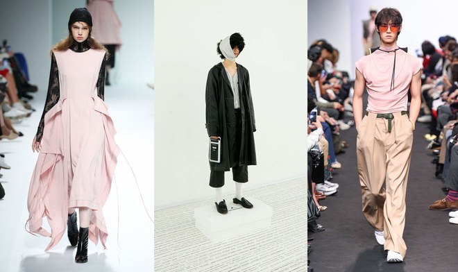Từ trái qua: J Koo; 87MM Seoul; và Münn Xuân 2018. Ảnh: HERA Seoul Fashion Week