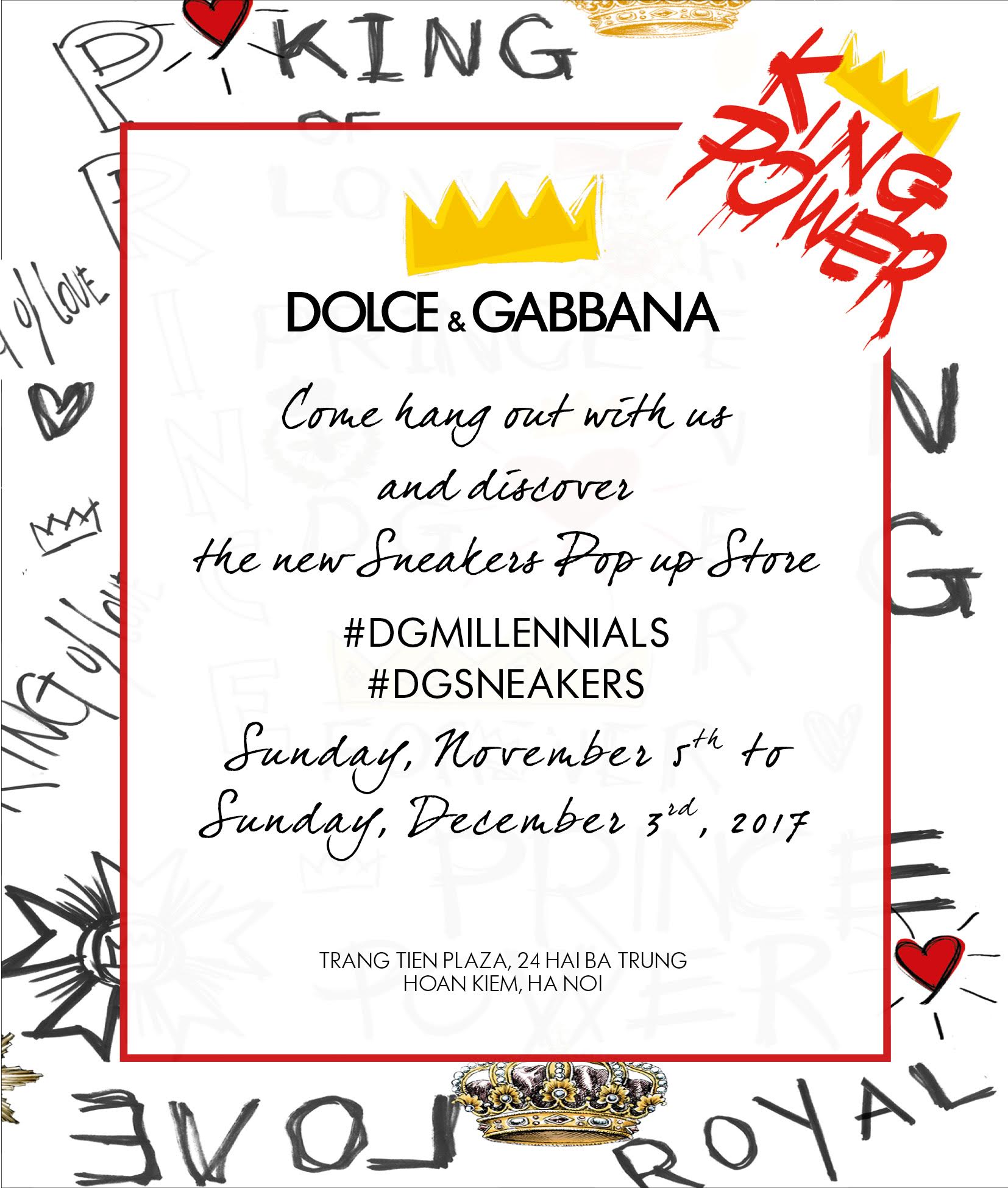 sneaker pop-up store cua dolce & Gabbana 09