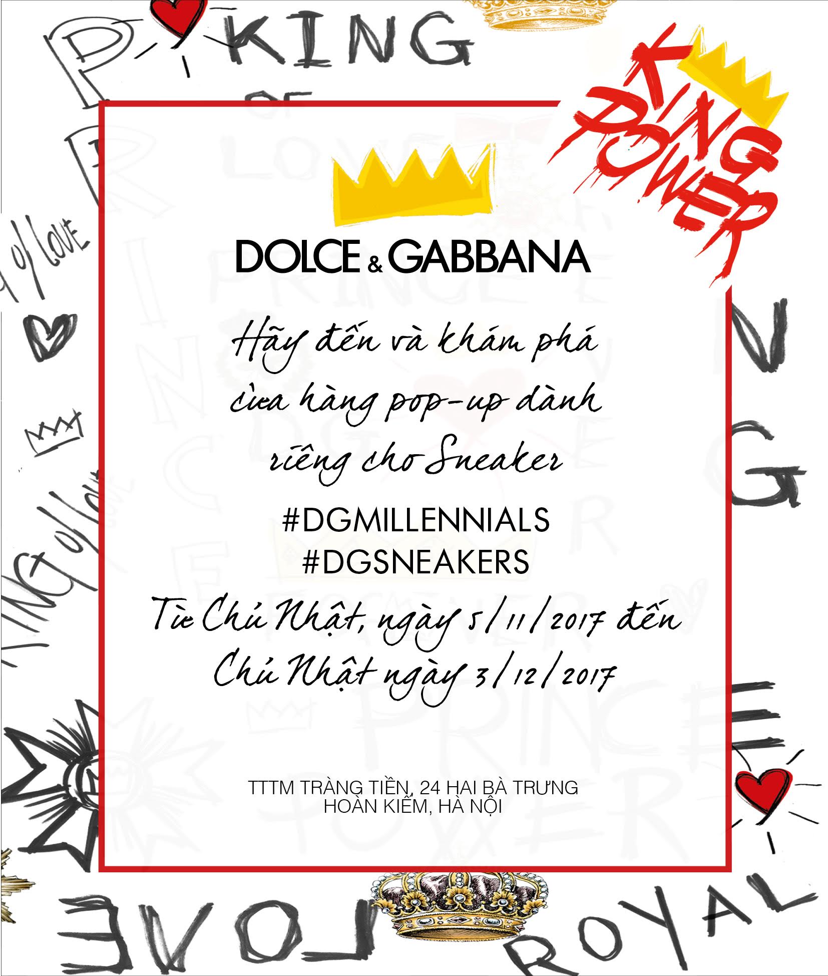 sneaker pop-up store cua dolce & Gabbana 10