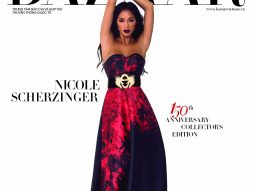 Nicole Scherzinger mang vẻ đẹp couture lên trang bìa 150 năm Harper’s Bazaar