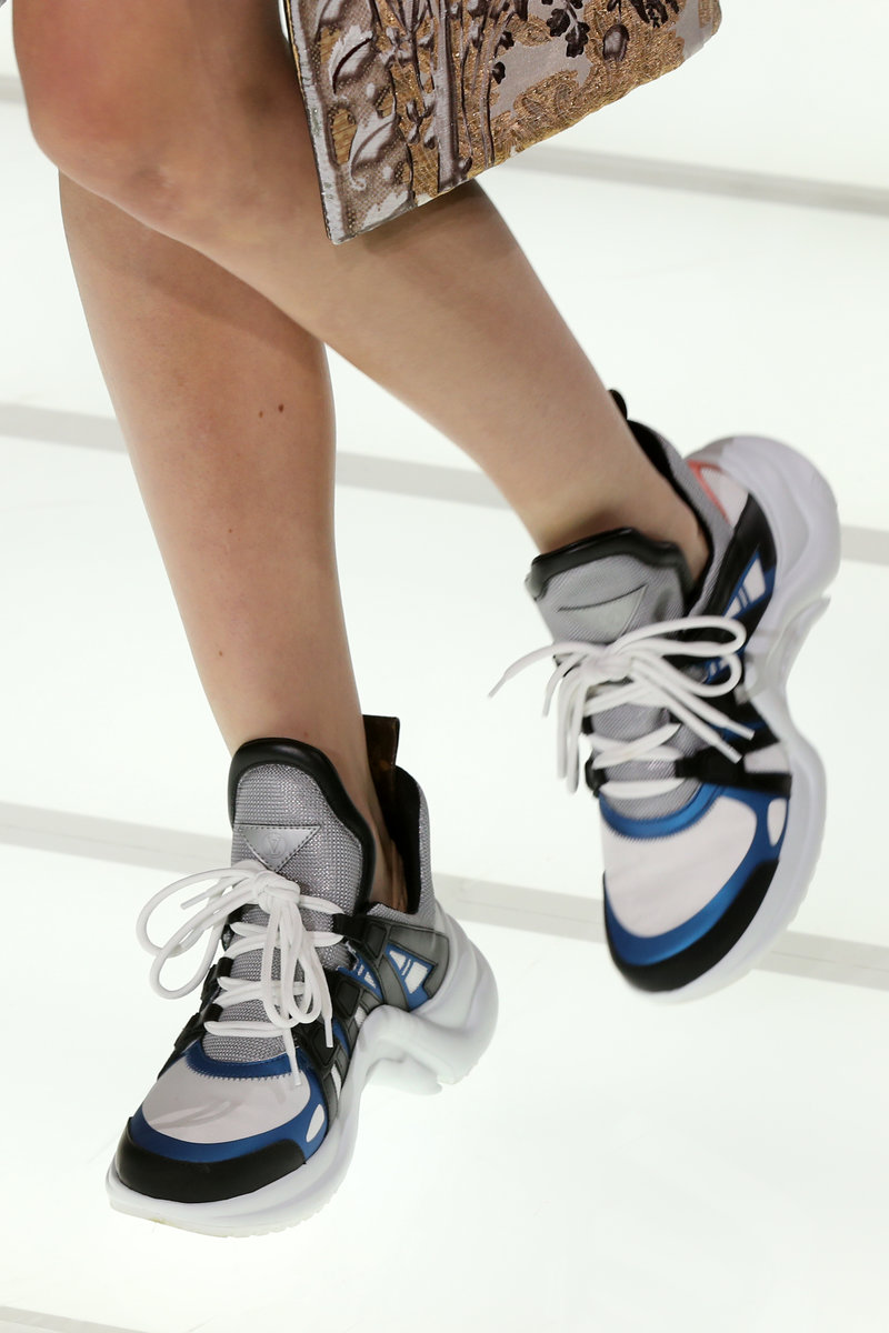 Sneakers Archlight trên sàn diễn Louis Vuitton Xuân Hè 2018