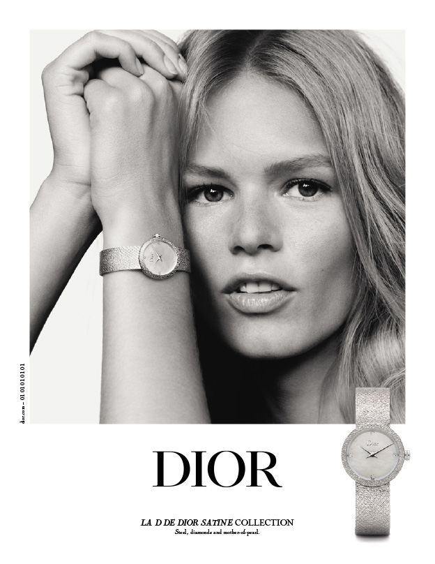 Dior tung chiến dịch quảng cáo mới cho đồng hồ La D de Dior Satine