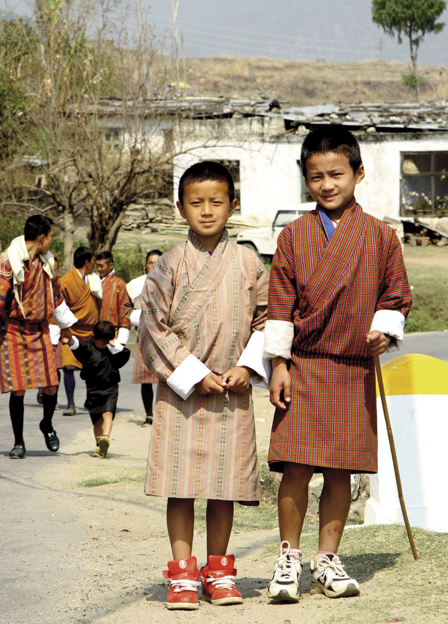 Trẻ em ở Bhutan