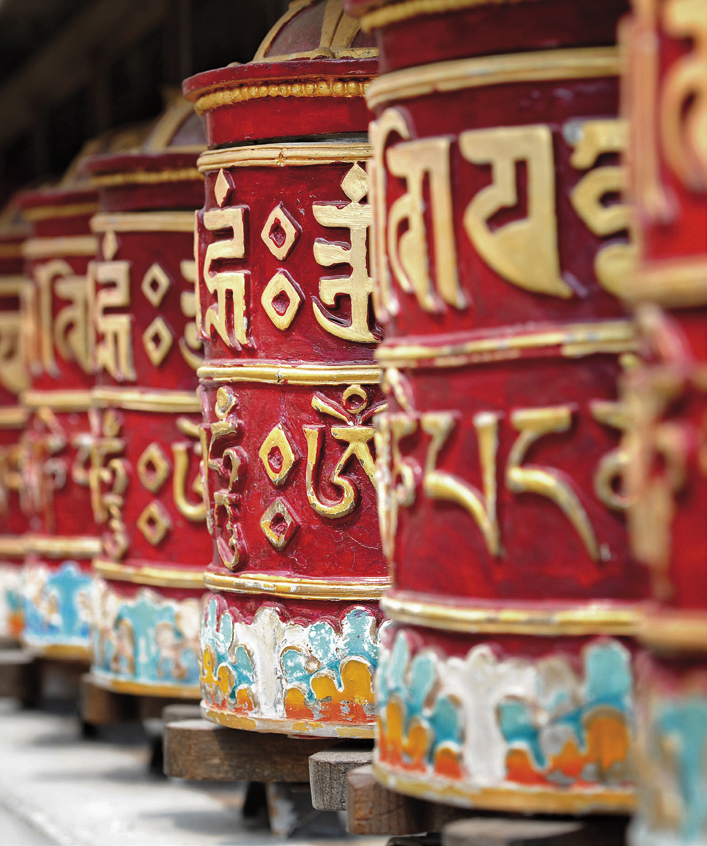 Kim luân - bánh xe cầu nguyện ở Bhutan