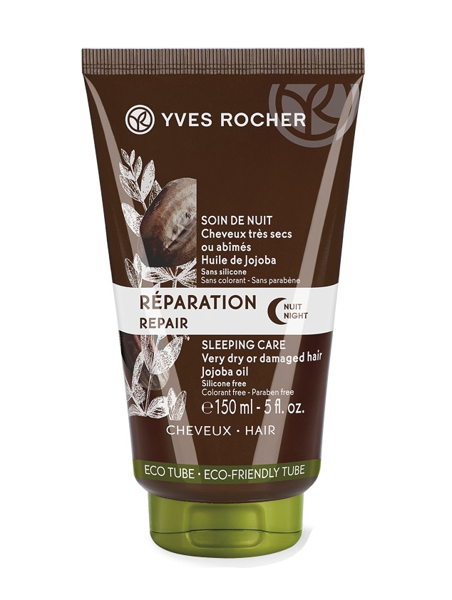 tóc kim tuyến_Mặt nạ ngủ dành cho tóc Yves Rocher Sleeping Care