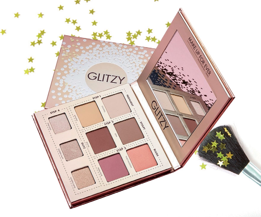 Xu hướng làm đẹp mới phấn màu Glitzy 4