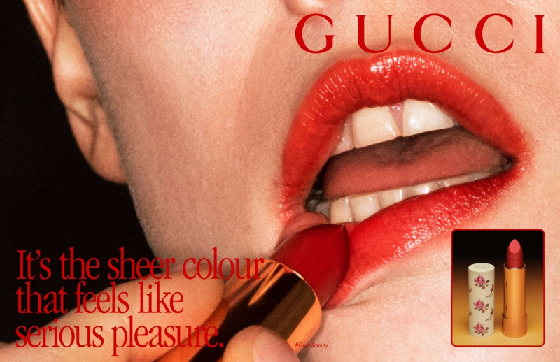 Gucci ra mắt bộ sưu tập son môi 58 màu với hình ảnh quảng cáo lập dị 2