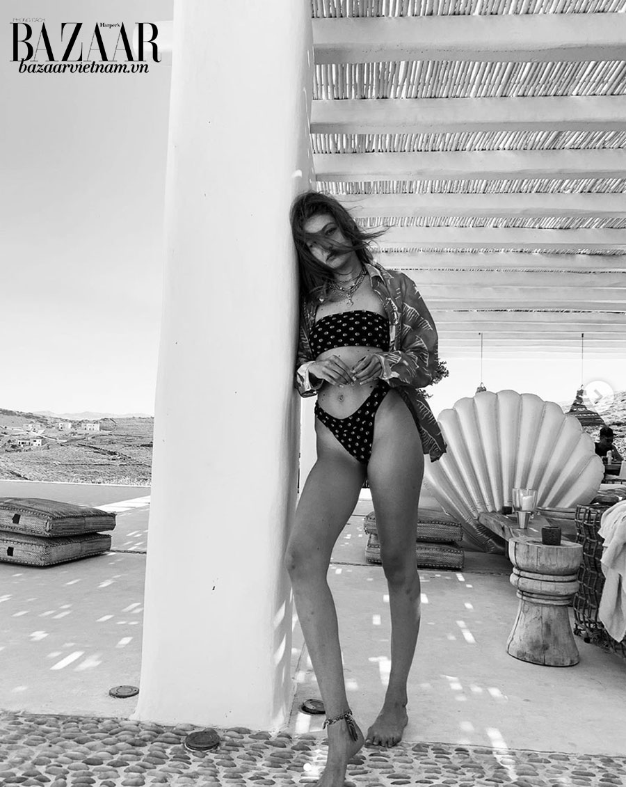 Tuy đăng những tấm ảnh tuyệt đẹp tại Mykonos, người mẫu Gigi Hadid không có mấy cảm tình với hòn đảo này sau chuyến đi vừa qua