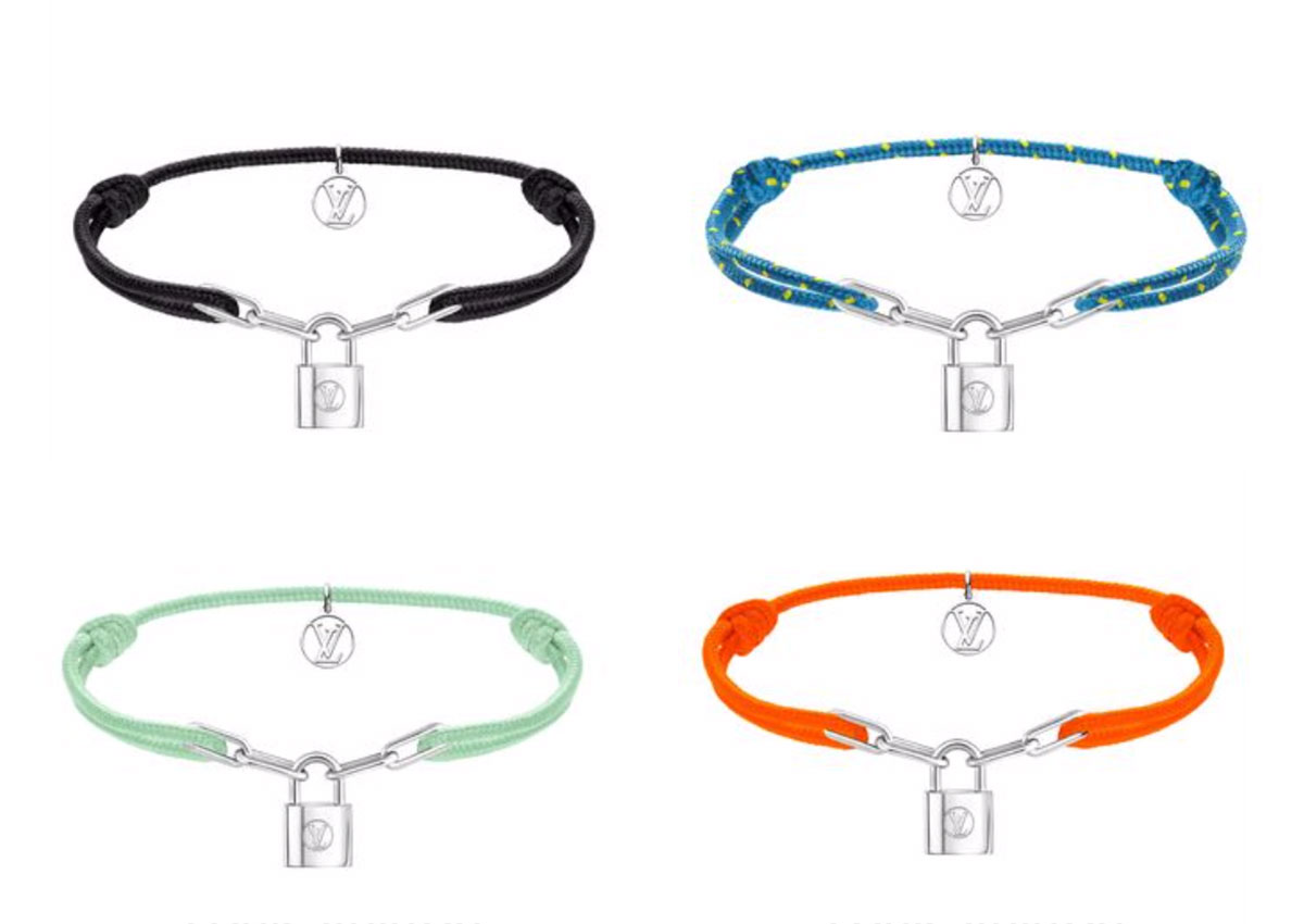Louis Vuitton renews commitment to UNICEF with new Silver Lockit bracelets  designed by Virgil Abloh - LVMH