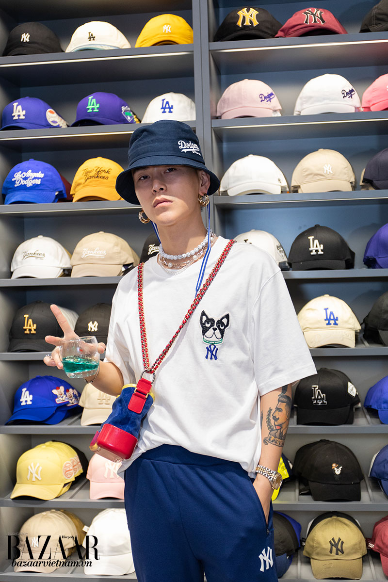 MLB NEW ERA ORIGINAL KOREA LOGO TEE Mens Fashion Tops  Sets Tshirts   Polo Shirts on Carousell