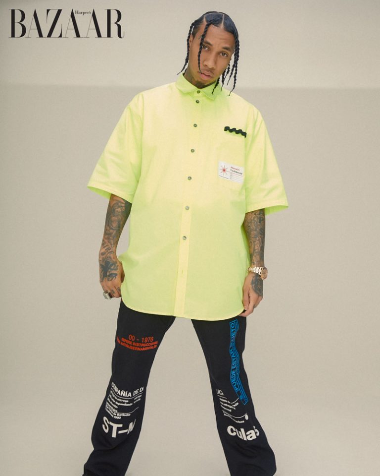 Rapper gốc Việt Tyga trên Harper's Bazaar Việt Nam