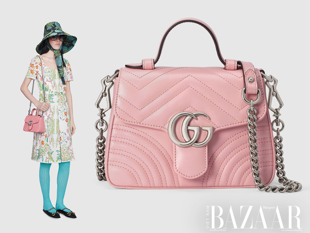 Gucci ra mắt túi xách GG Marmont màu pastel ngọt ngào 4