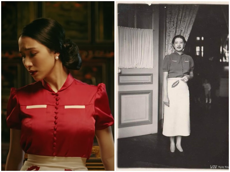 Hòa Minzy tái hiện thời trang Nam Phương Hoàng Hậu đúng với lịch sử 2