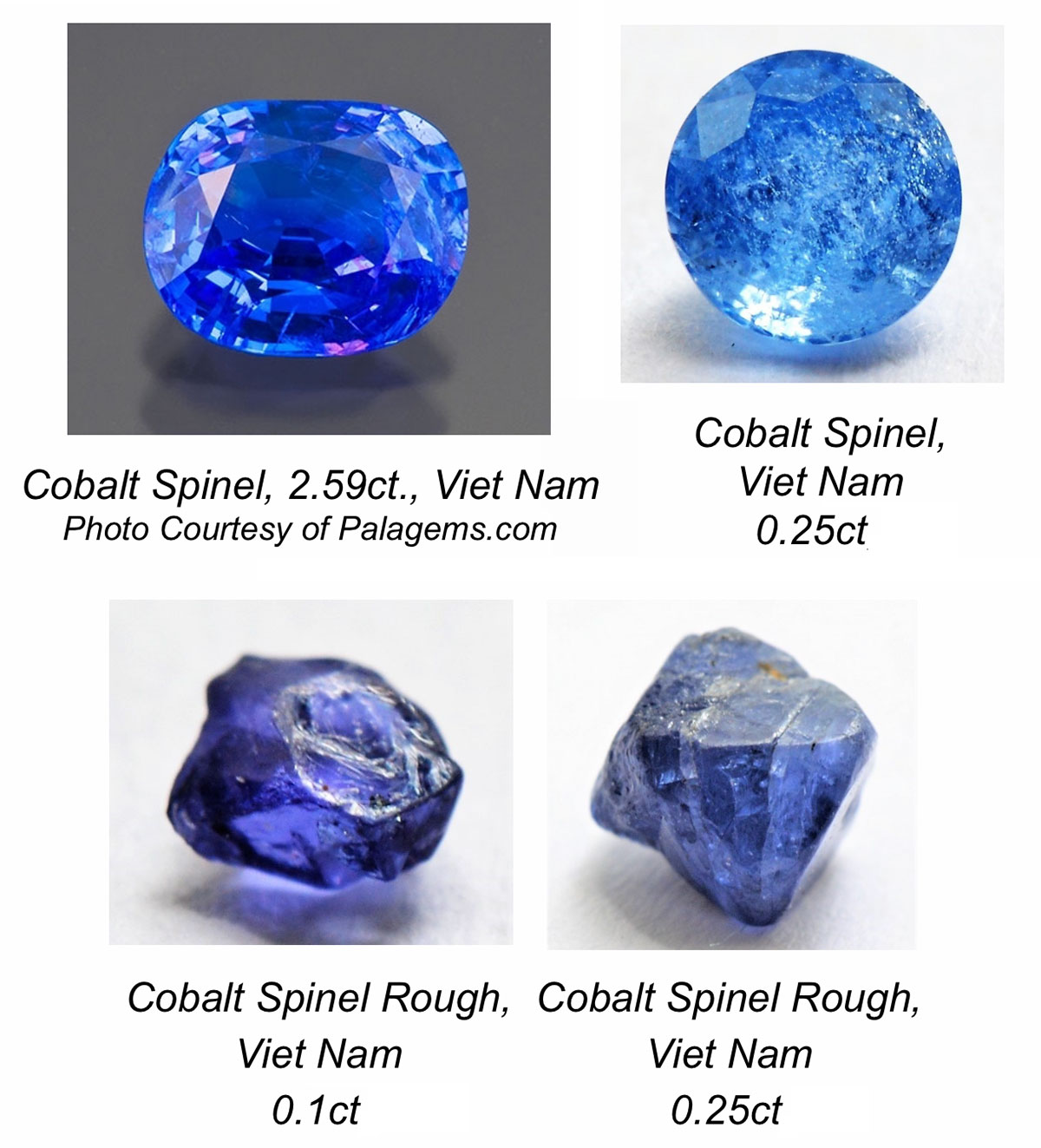 Đá spinel xanh cobalt, viên đá quý chỉ có ở Việt Nam 4
