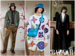 Louis Vuitton Men Pre-Fall/Thu Đông 2020: Sự tương phản giữa hình học và họa tiết rằn ri