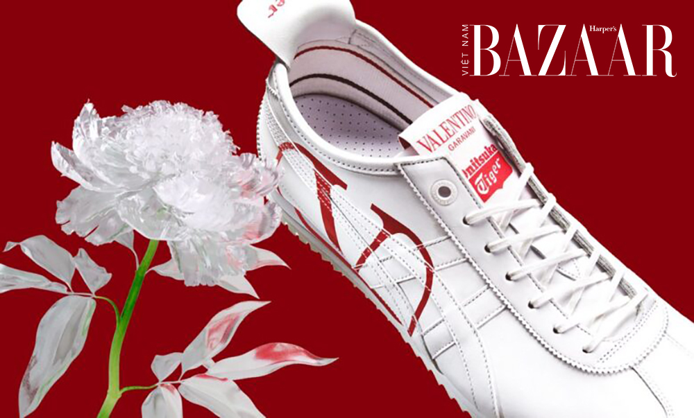 Sneaker Onitsuka Tiger x Valentino phiên bản giới hạn chỉ có 24 đôi