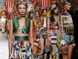Dolce & Gabbana Xuân Hè 2021: Các mảng patchwork chắp vá