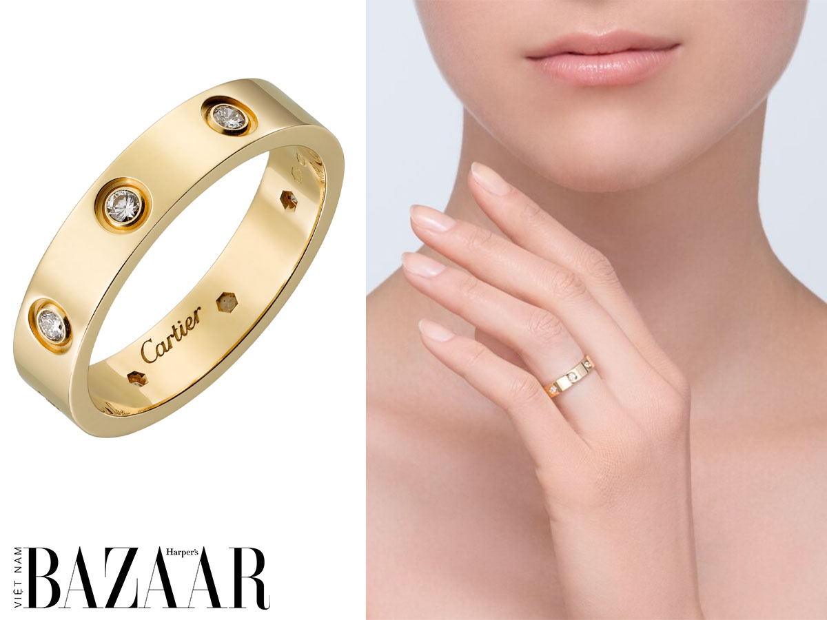 Chiếc Nhẫn Dior Vàng Độc Đáo  EVTVN