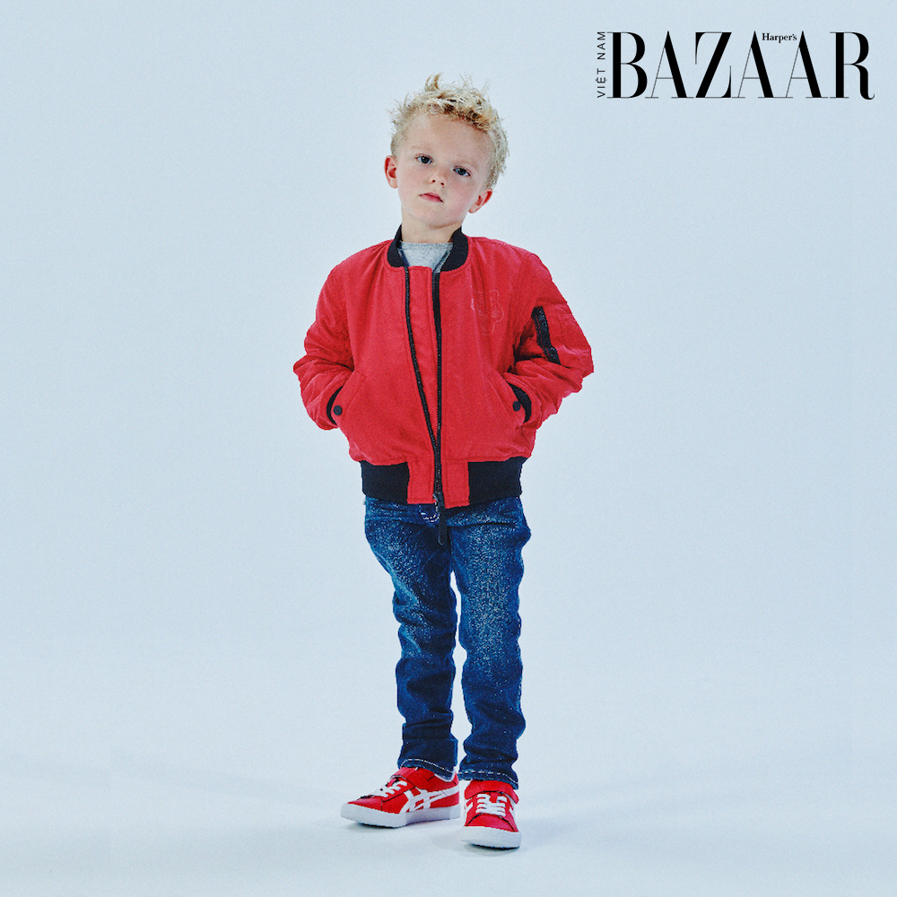 Onitsuka Tiger tung bộ sưu tập thời trang trẻ em đầu tay | Harper's Bazaar
