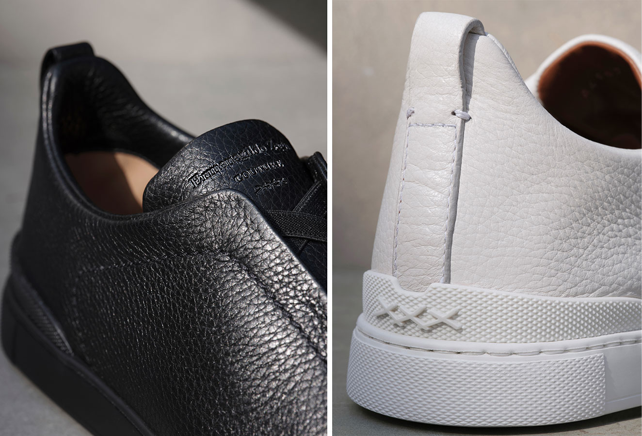 Zegna nâng cấp đôi giày thể thao Triple Stitch với phiên bản xỏ chân