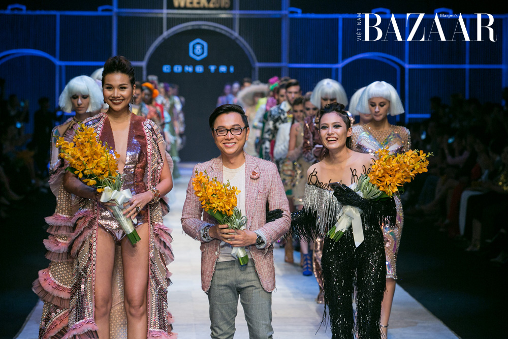NTK Công Trí mở màn Aquafina Vietnam International Fashion Week 2020 4