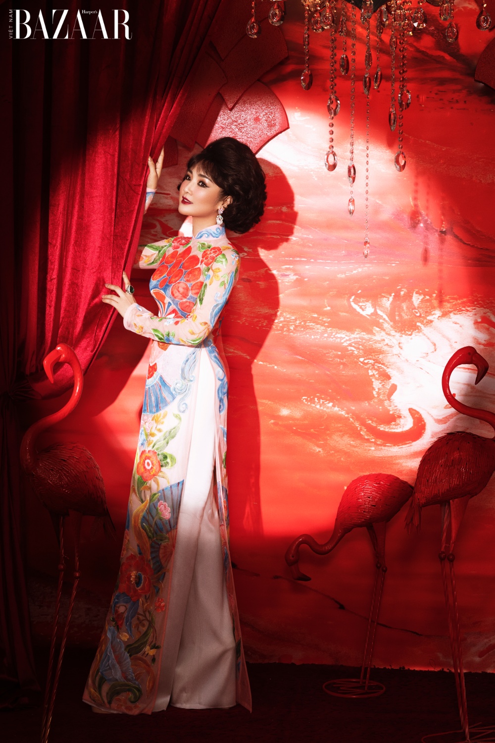 Giáng My hóa thành diva trong áo dài Minh tinh của Bảo Bảo House 3