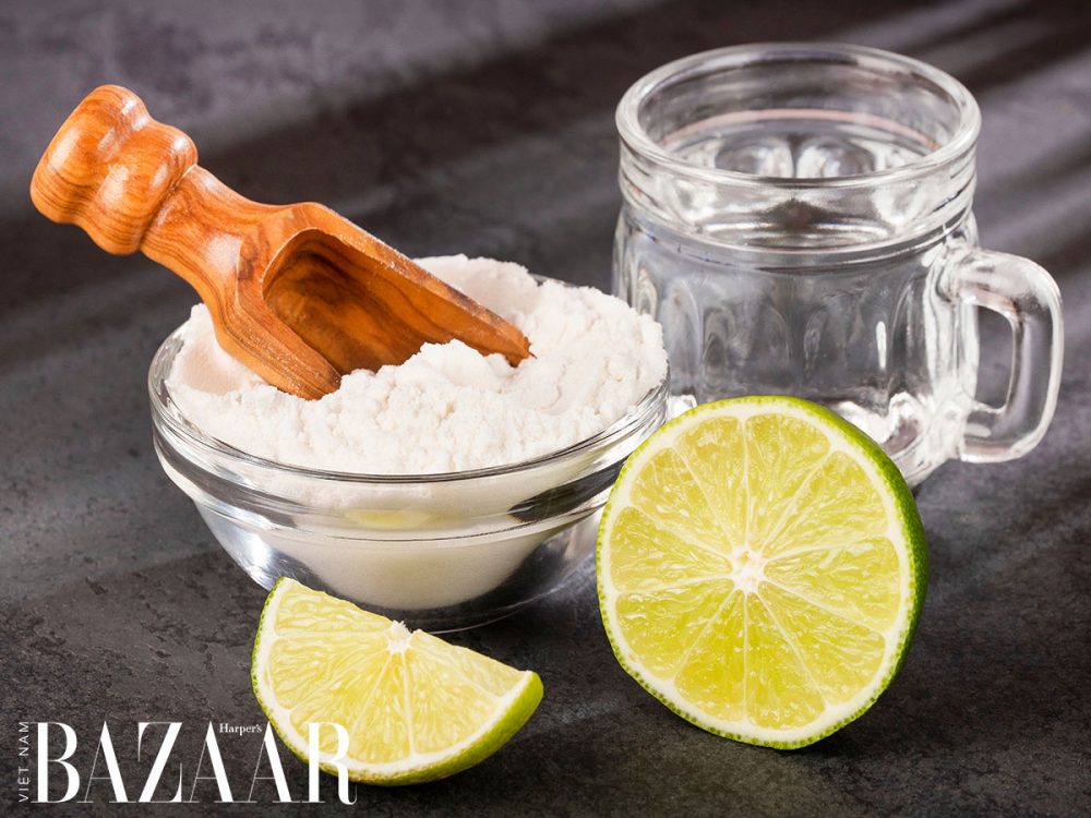 baking soda dau dua coconut oil scrub e1624027007221 - Top 15 mặt nạ trị thâm mụn hiệu quả, an toàn tại nhà