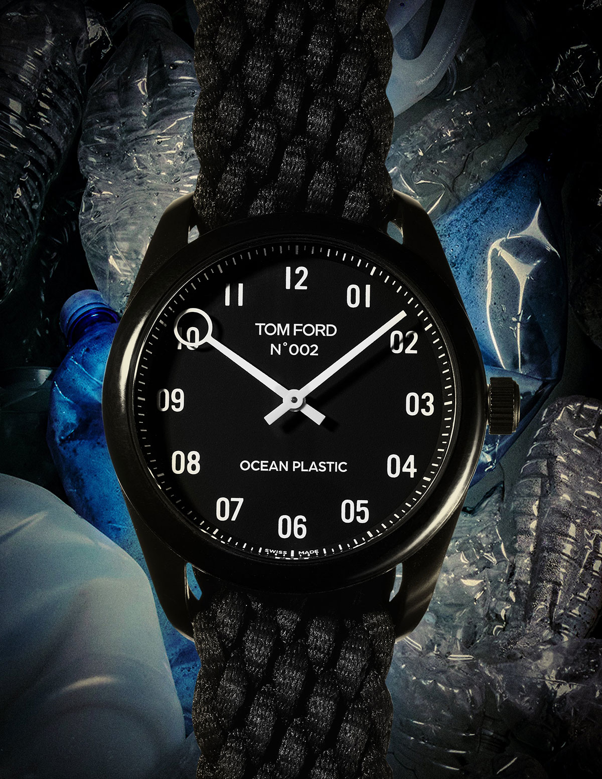 Đồng hồ tái chế từ rác thải nhựa, Tom Ford Ocean Plastic Watch