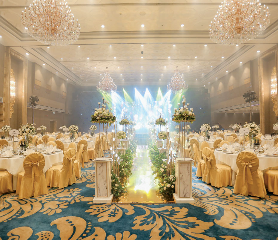 Những yếu tố làm nên không gian tiệc cưới đẹp xa hoa tại The Reverie Saigon