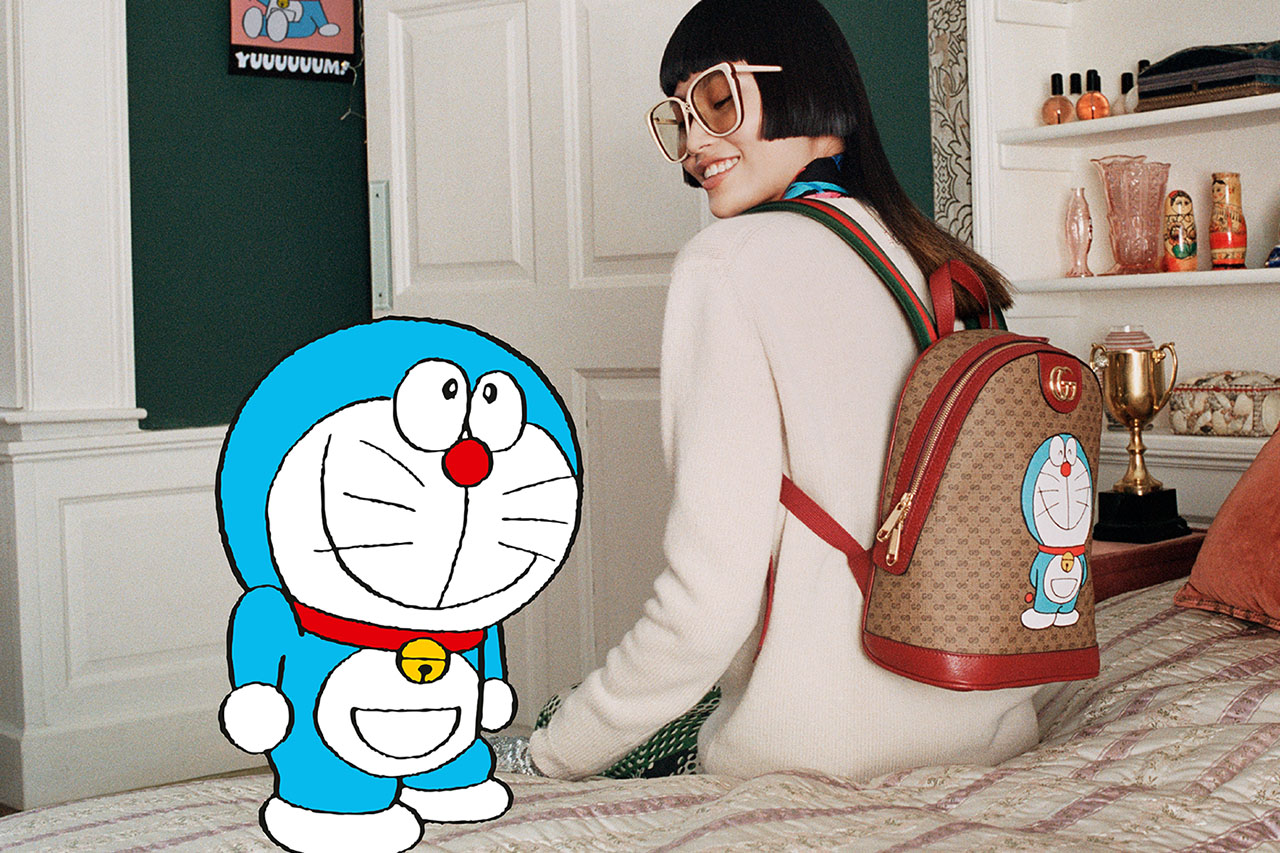 Bộ sưu tập Doraemon của Gucci mùa Tết 2021