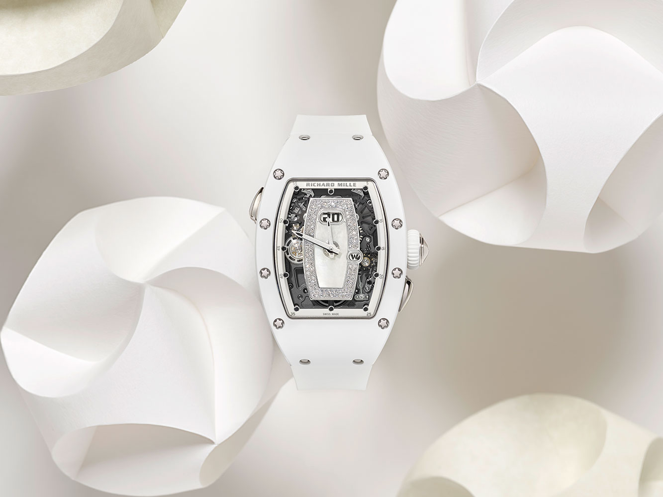 Đồng hồ Richard Mille RM 037 White Ceramic Automatic
